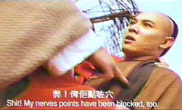 Jet Li getting jabbed in FONG SAI YUK 2